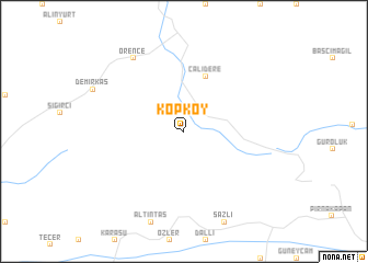 map of Kopköy