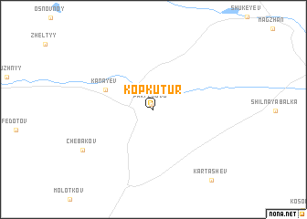 map of Kop-Kutur