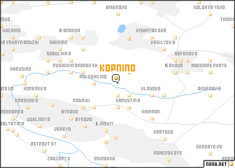 map of Kopnino