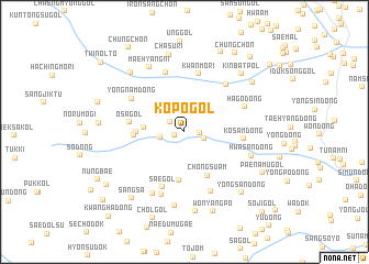 map of Kop\