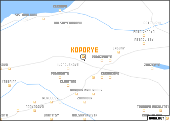 map of Kopor\
