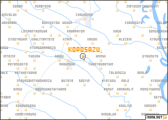 map of Ko Po Sa Zu