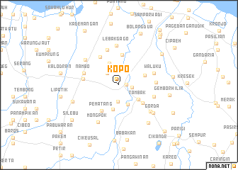 map of Kopo