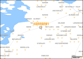 map of Kopparby