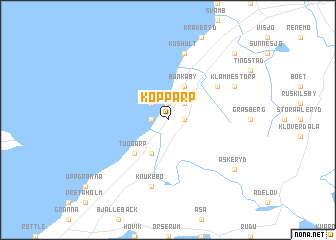 map of Kopparp