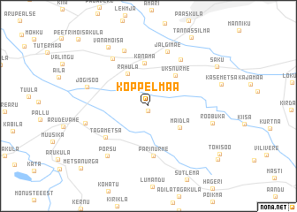 map of Koppelmaa