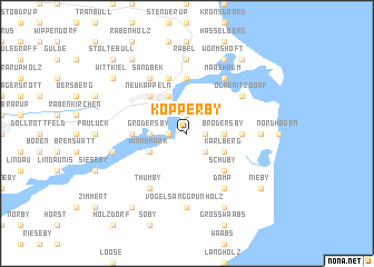 map of Kopperby