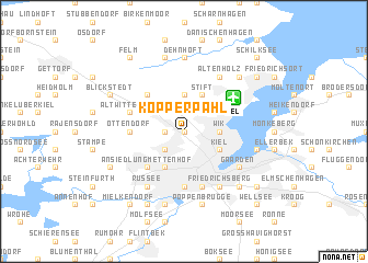 map of Kopperpahl