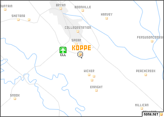 map of Koppe