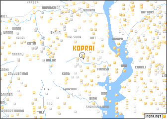 map of Koprai