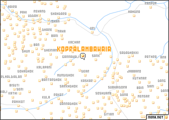 map of Kopra Lambawāia