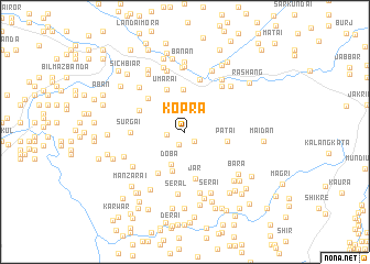 map of Kopra