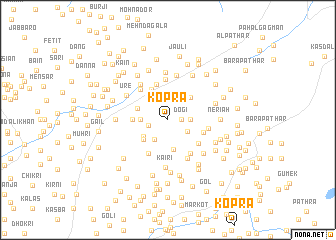 map of Kopra