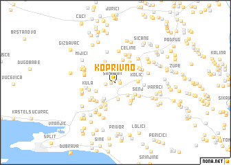 map of Koprivno