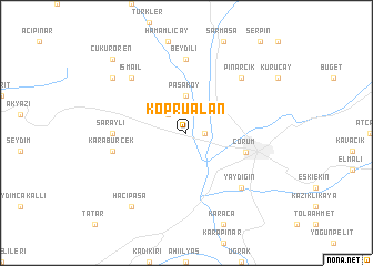 map of Köprüalan