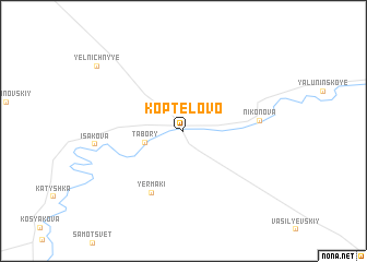 map of Koptelovo