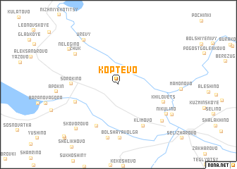 map of Koptëvo