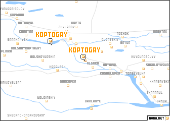 map of (( Koptogay ))