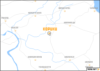 map of Kopuku