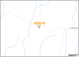 map of Koputh