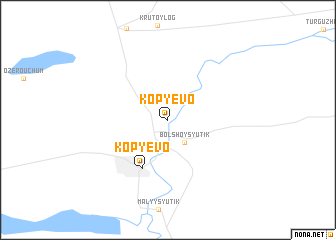 map of Kop\