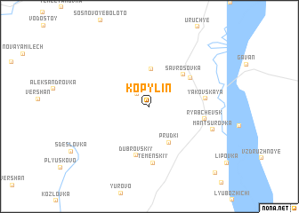 map of Kopylin