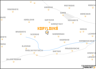 map of Kopylovka