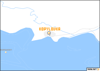 map of Kopylovka