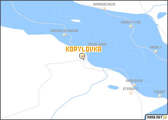 map of Kopylovka