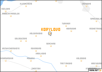 map of Kopylovo