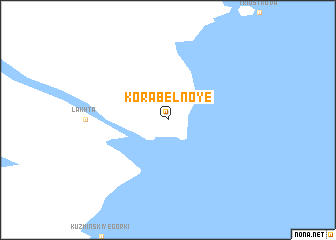 map of Korabel\