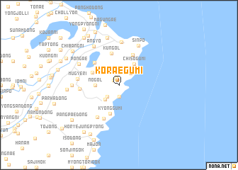 map of Koraegumi