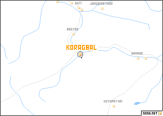 map of Koragbal