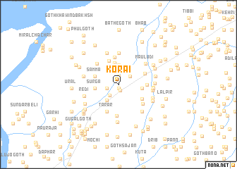 map of Korāi