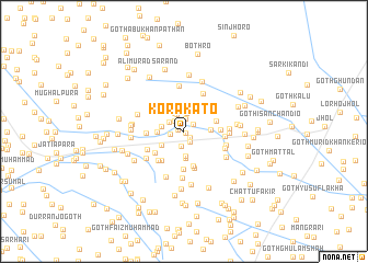 map of Kora Kato
