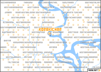 map of Koraki Char