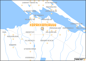 map of Korakkankaddu