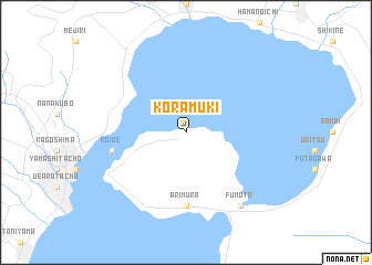 map of Koramuki