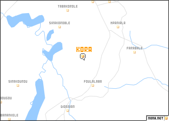 map of Kora