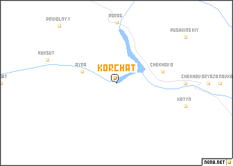 map of Korchat