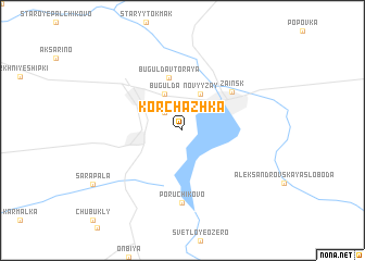 map of Korchazhka