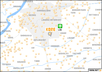 map of Kore