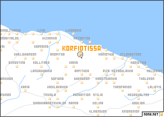 map of Korfiótissa