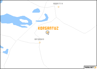 map of Korgantuz