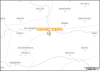 map of Körhacıobası