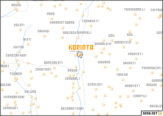 map of Korint\