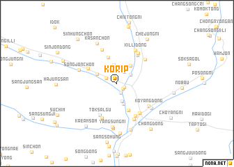 map of Korip