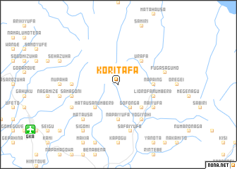 map of Koritafa