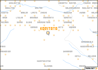 map of Koritata