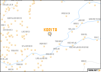 map of Korita